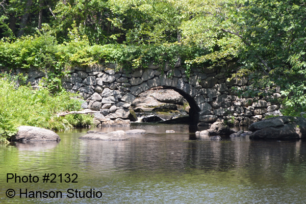 Hillsborough, NH - Gleason Falls Rd Bridge - smaller arch
